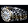 Image 8 : Rolex Two-Tone MOP String Diamond and Sapphire DateJust Men's Watch