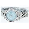 Image 6 : Rolex Stainless Steel Diamond and Sapphire DateJust Ladies Watch