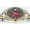 Image 2 : Rolex Two-Tone 1.65 ctw Diamond and Ruby DateJust Men's Watch