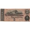 Image 1 : 1864 $5 Confederate States of America Bank Note