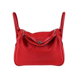 Hermes Blood Orange Swift Calfskin Bag