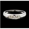 Image 2 : 0.30 ctw Diamond Ring - 14KT White Gold