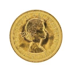 1963 Elizabeth II Gold Coin