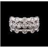 Image 2 : 1.09 ctw Diamond Ring - 14KT White Gold