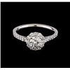 Image 2 : 1.00 ctw Diamond Ring - 14KT White Gold