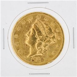 1858-S $20 VF Liberty Head Double Eagle Gold Coin