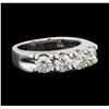 Image 1 : 1.40 ctw Diamond Ring - 14KT White Gold