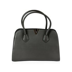 Deep Charcoal Grey Tote Handbag