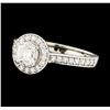 Image 1 : 1.08 ctw Diamond Ring - 14KT White Gold