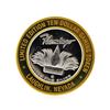 Image 1 : Limited Edition $10 Las Vegas .999 Silver Gaming Token