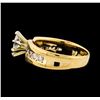 Image 3 : 0.40 ctw Diamond Ring - 18KT Yellow Gold