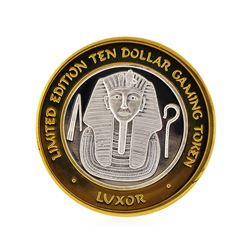 Limited Edition $10 Las Vegas .999 Silver Gaming Token