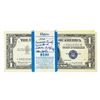 Image 1 : Original 1957B $1 Star Note Silver Certificate Pack of 100