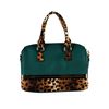 Image 2 : Green and Leopard Handbag