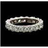 Image 1 : 1.49 ctw Diamond Band - 14KT White Gold