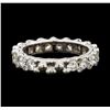 Image 2 : 1.49 ctw Diamond Band - 14KT White Gold