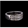 Image 1 : 14KT White Gold 1.03 ctw Diamond Ring