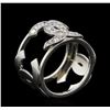 Image 4 : 0.75 ctw Diamond Ring - 18KT White Gold