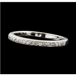 0.15 ctw Diamond Ring - 14KT White Gold