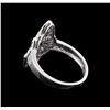 Image 3 : 0.40 ctw Diamond Ring - 18KT White Gold