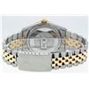 Image 4 : Rolex 18K Two-Tone 1.00 ctw Diamond and Sapphire DateJust Men's Watch