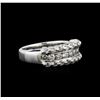 Image 1 : 0.71 ctw Diamond Ring - Platinum