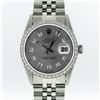 Image 1 : Rolex Stainless Steel Diamond DateJust Men's Watch