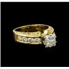 Image 1 : 2.72 ctw Diamond Ring - 14KT Yellow Gold