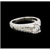 Image 2 : 1.14 ctw Diamond Ring - Platinum