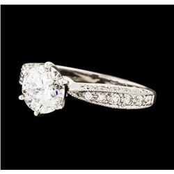 1.46 ctw Diamond Ring - 18KT White Gold