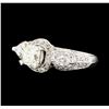 Image 1 : 2.01 ctw Diamond Ring - 18KT White Gold