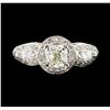 Image 2 : 2.01 ctw Diamond Ring - 18KT White Gold