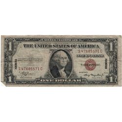 1935 $1 Hawaii Federal Reserve Note Currency