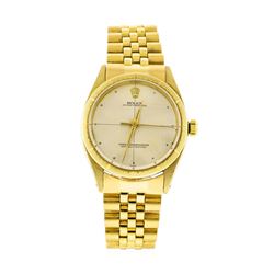 Rolex 14-18KT Yellow Gold Oyster Perpetual Watch