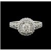Image 2 : 1.20 ctw Diamond Ring - 14KT White Gold
