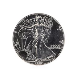 1987 American Silver Eagle Dollar Coin