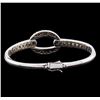 Image 2 : 1.09 ctw Diamond Bracelet - 14KT White Gold