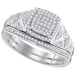 0.35CT Diamond Bridal 10KT Ring White Gold