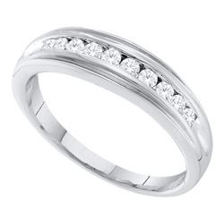 0.25CT Diamond Anniversary 14KT Ring White Gold