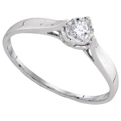 0.85CT Diamond Anniversary 10KT Ring White Gold