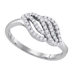 0.35CT Diamond Anniversary 10KT Ring White Gold
