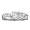 Image 1 : 0.50CT Diamond Invisible 14KT Ring White Gold