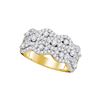 Image 1 : 1.0CT Diamond Anniversary 14KT Ring Yellow Gold