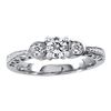 Image 1 : 0.50CT Diamond Bridal 14KT Ring White Gold