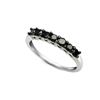 Image 1 : 0.50CT Diamond Anniversary 10KT Ring White Gold