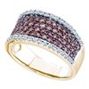 Image 1 : 1.25CT Diamond Anniversary 14KT Ring Yellow Gold - GD48462