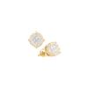 Image 1 : 0.15CT Diamond Soleil 14KT Earrings Yellow Gold - GD112169