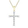 Image 1 : 0.25CT Diamond Bridal 10KT Pendant Yellow Gold - GD100873