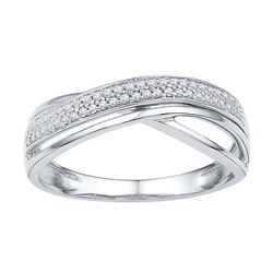 0.02CT Diamond Anniversary 10KT Ring White Gold