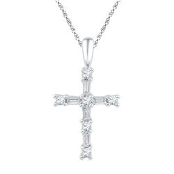 0.25CT Diamond Anniversary 10KT Pendant White Gold